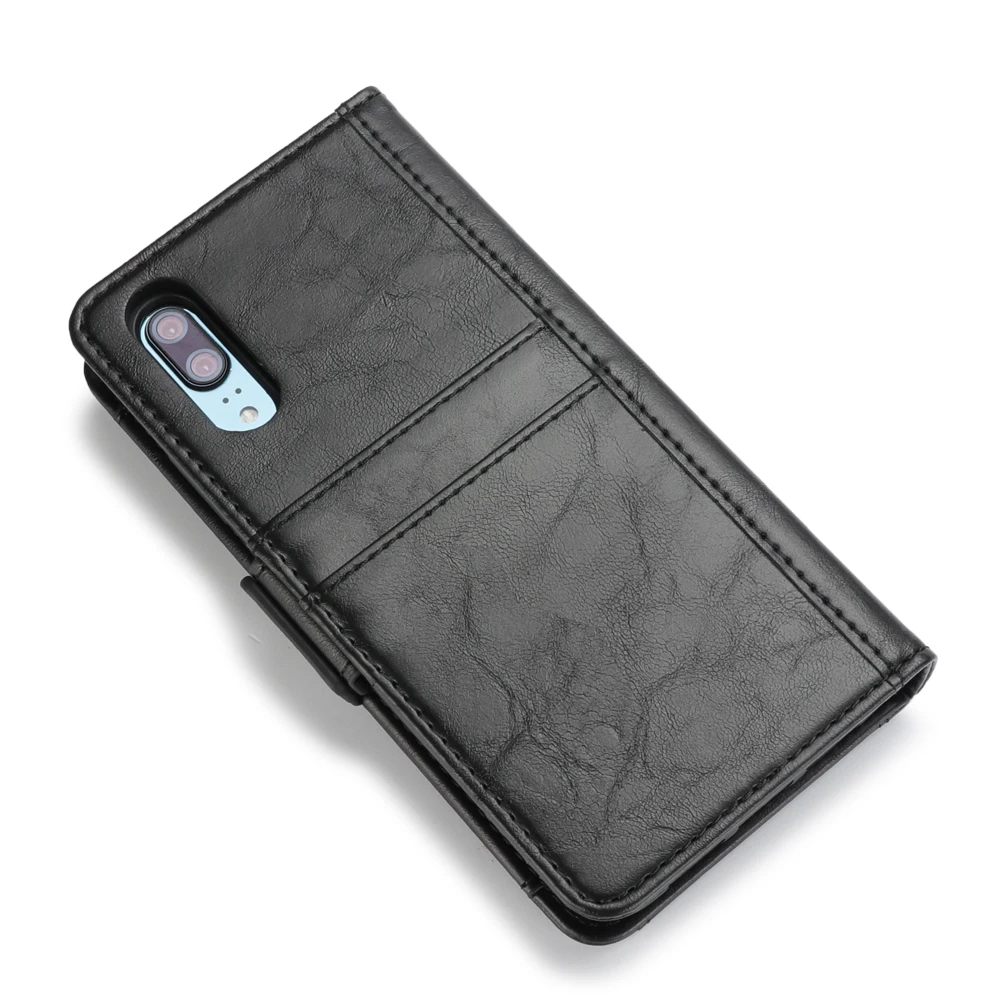 Vintage Wallet Flip Kickstand Phone Bag Case for Huawei P20 Pro Credit Card Holder Coque Cases P20Pro Cover | Мобильные телефоны и