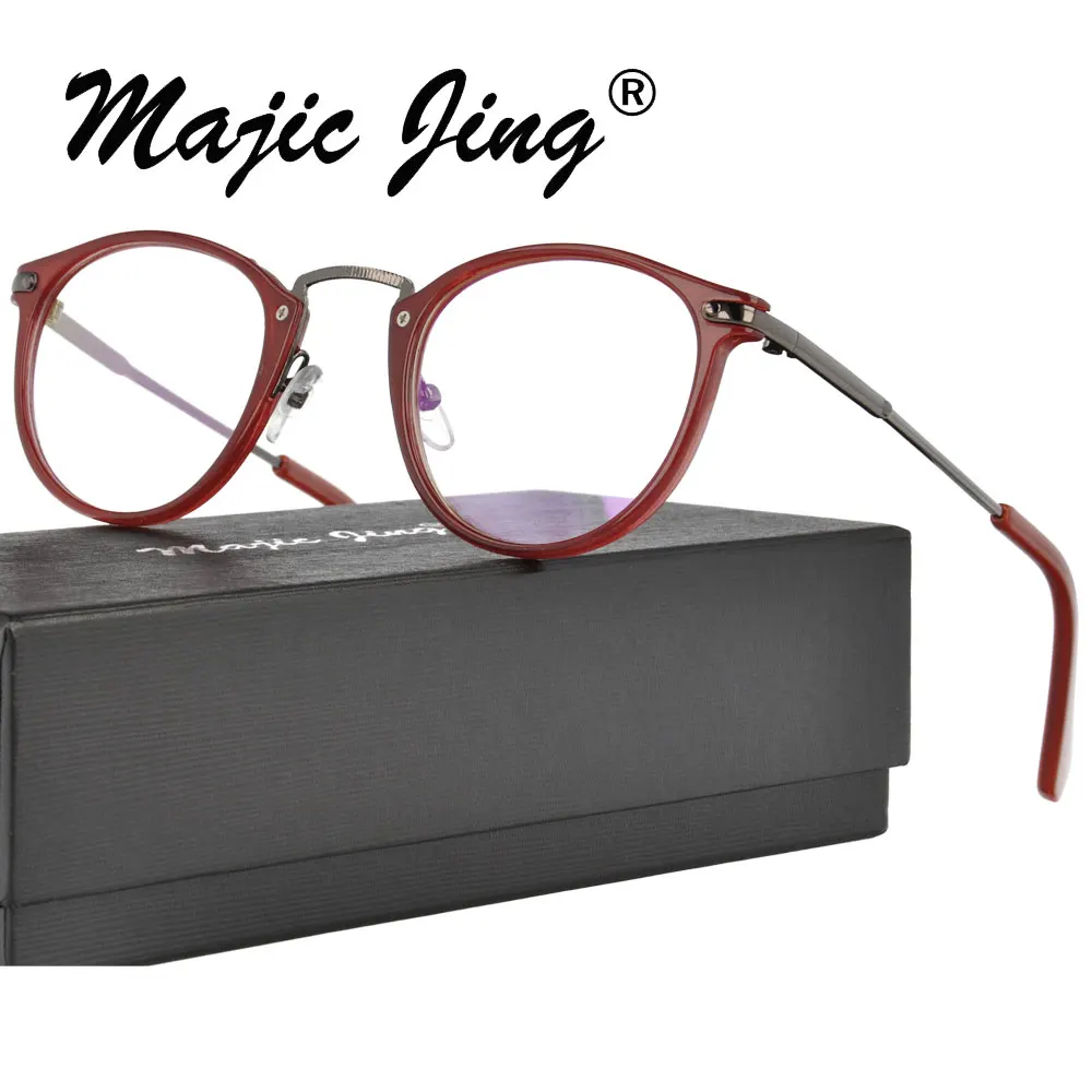

Круглые пластиковые оправы для очков от близорукости Magic Jing RX 2929