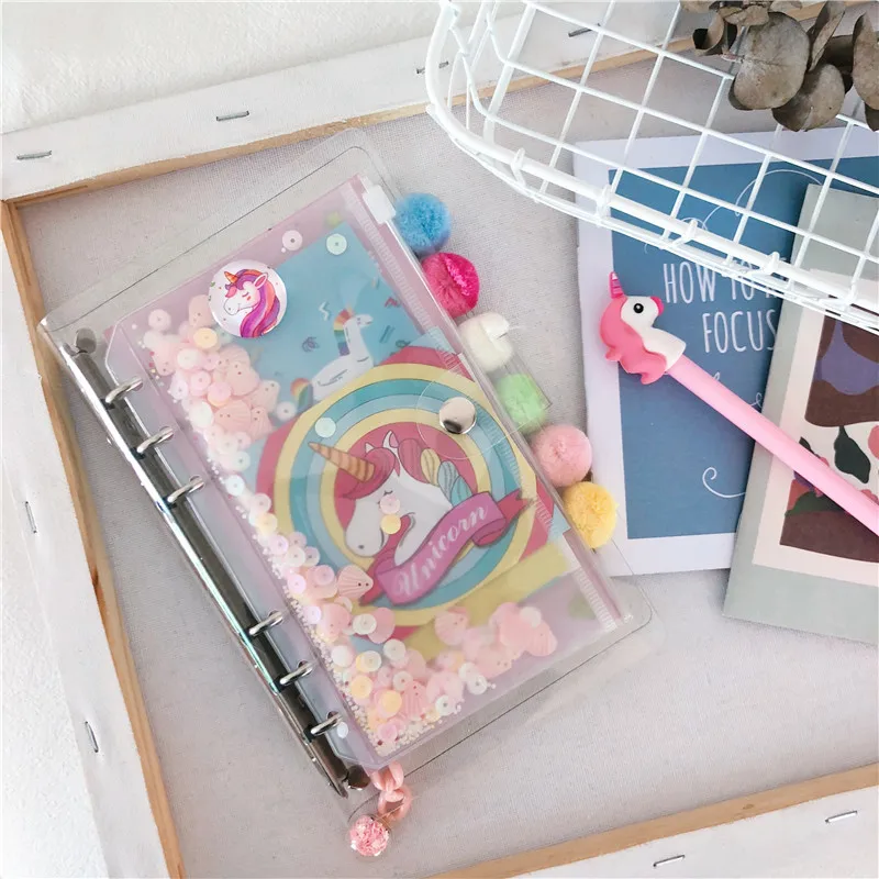 JUGAL, новинка, единорог, A6, еженедельник, спираль, блокнот, ручная книга, Kawaii, канцелярские принадлежности, дневник, ежедневник, блокнот, детский подарок