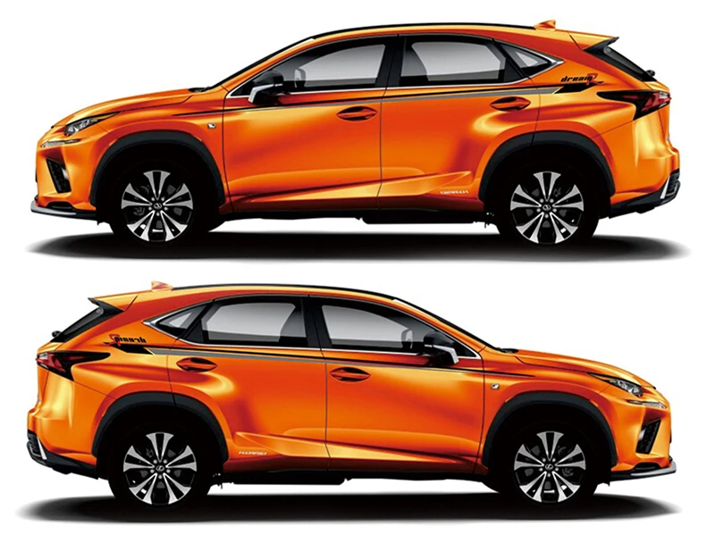World Datong автомобильный Стайлинг, Спортивная Автомобильная наклейка для Lexus NX200 NX300h Mark Levinson, автомобильная индивидуальная наклейка для кузова, внешние аксессуары