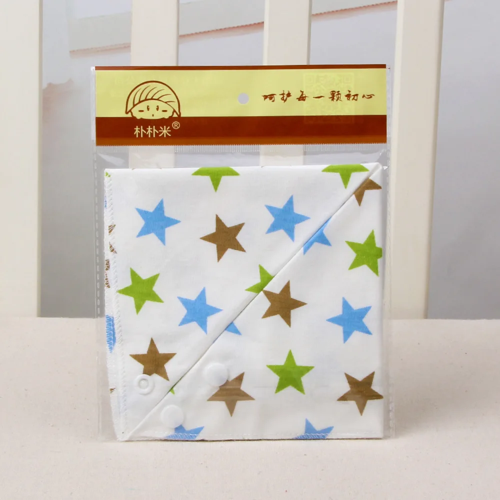 Baby bibs High quality triangle double layers cotton baberos Cartoon Character Animal Print baby bandana bibs dribble bibs