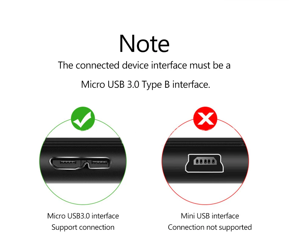 USB Micro B кабель-удлинитель 0,5 м 1 м для внешнего жесткого диска HDD samsung S5 Note3 USB HDD кабель для передачи данных