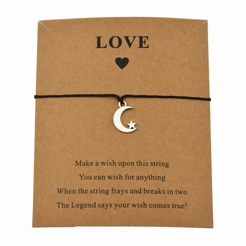 Новые винтажные браслеты из искусственного вощеного шнура создайте желание