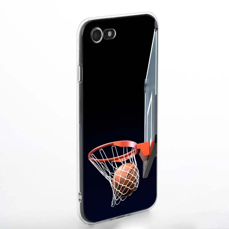 Прозрачный силиконовый чехол I Love Basketball для iPhone 11 11Pro XS MAX XR X 8 7 6S 6 Plus 5S чехол для телефона