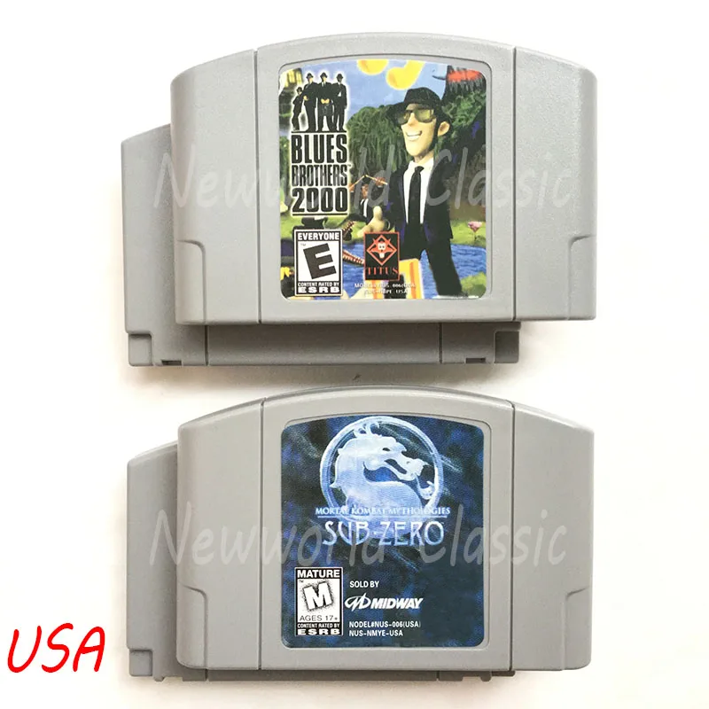 ТВ приставка Bluetooth Brothers 2000 Mortal Kombat Sub Zero версия US NTSC|Картриджи| |
