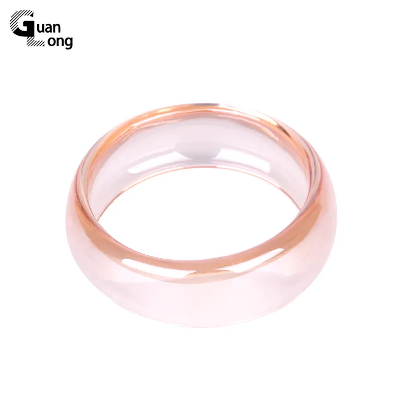 

GuanLong Trendy Resin Cuff Fashion Bracelet Bangles Bling Color Acrylic Wide Geometric Bangle For Women And Girl Charms Jewelry