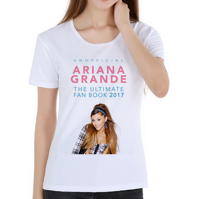 Футболка женская Ariana Grande модная рубашка в стиле Харадзюку с надписью Thank U Next 90 х