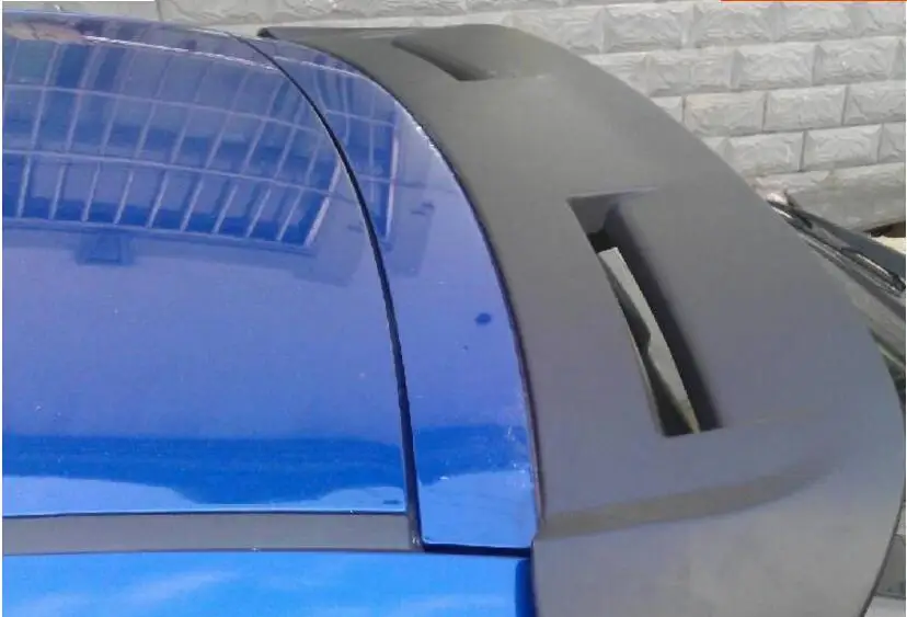 ABS Неокрашенный АКБ заднее крыло багажник выступ Спойлеры подходит для FORD FOCUS