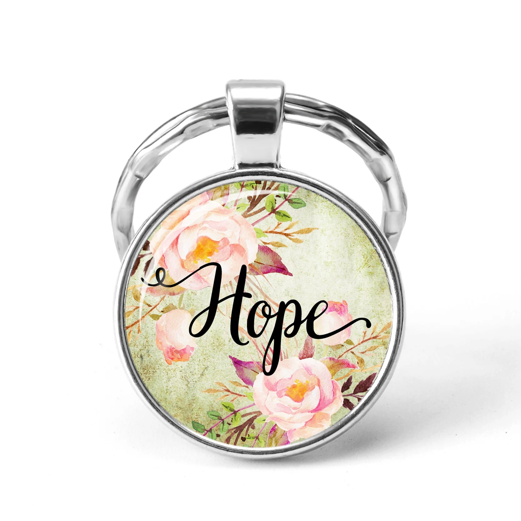 Модные христианские библейские брелки-держатели для ключей псалмы стеклянный и