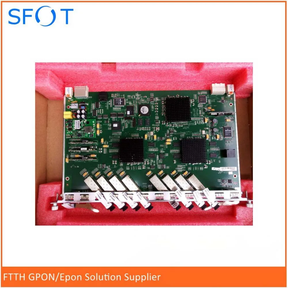 

Original Fiberhome 8 ports GPON board for AN5516-01 OLT, GC8B board with 8 modules, C+