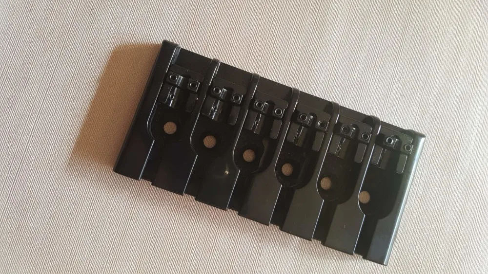 1 Набор высокого количества Hanmosen Deluxe Bass Bridge для 4/5/6 струн электрический бас черный