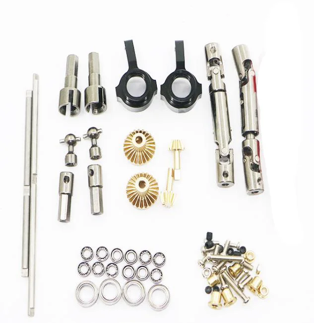 WPL B1 военный грузовик обновленный автомобиль металлический механизм рулевое