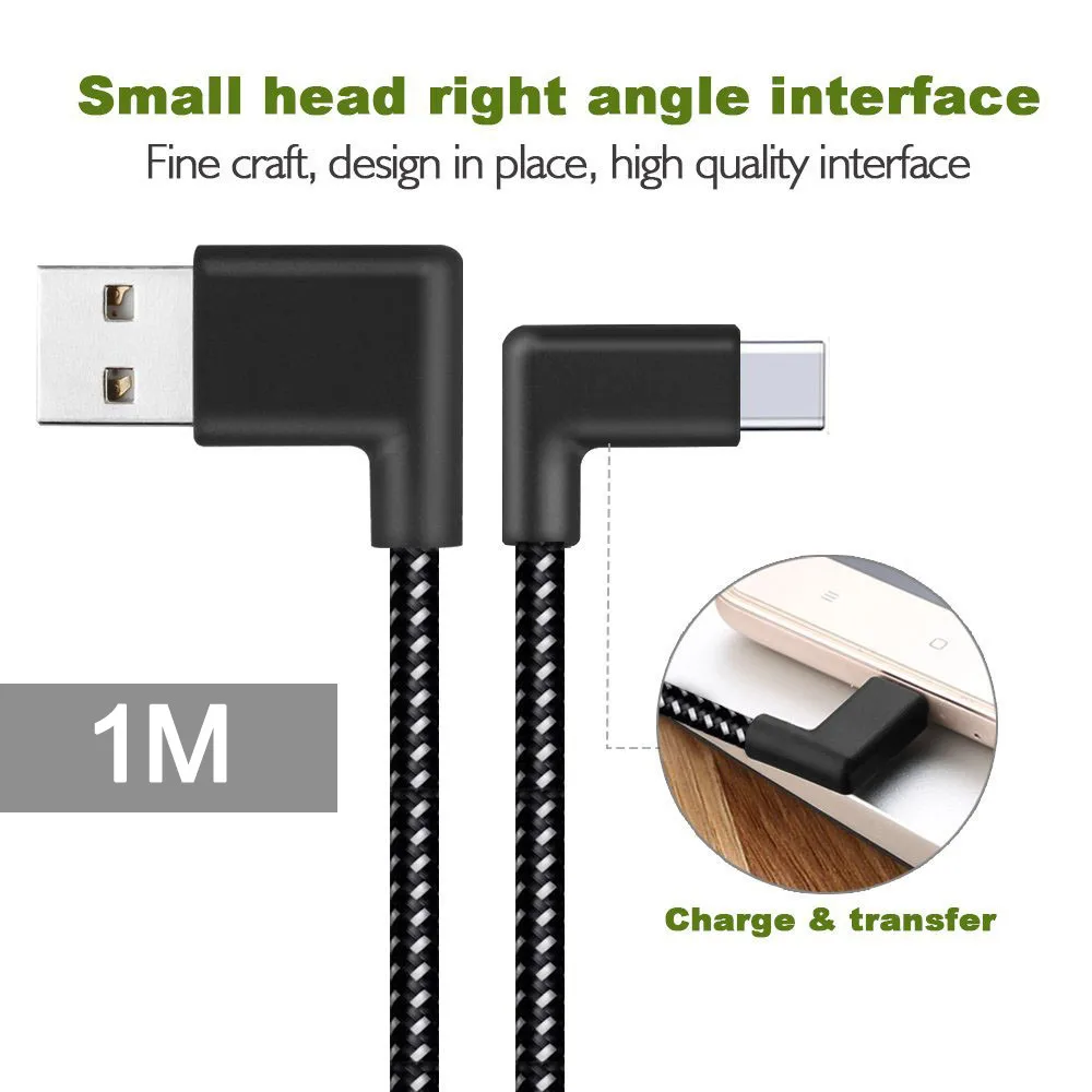 Прямоугольный стандартный кабель для быстрой зарядки и синхронизации данных