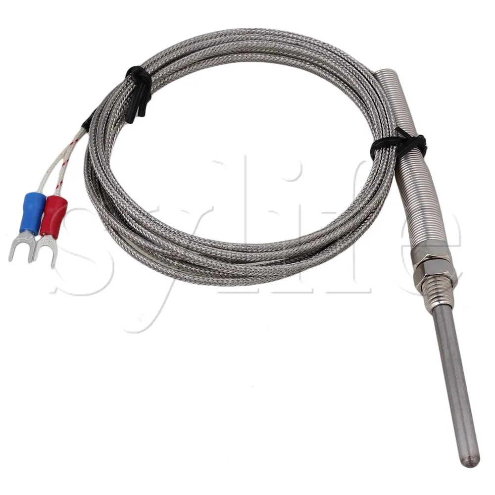 2 м длиной 5x50 датчиков зонда типа K термопары из нержавеющей стали|thermocouple