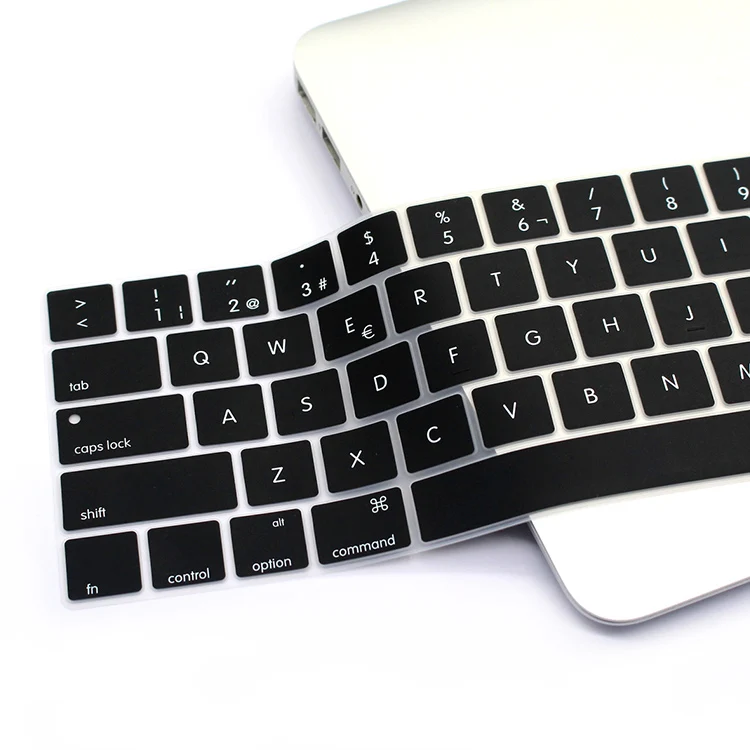Защитная пленка для клавиатуры с испанской раскладкой силиконовая Macbook Pro 13 15 A1706