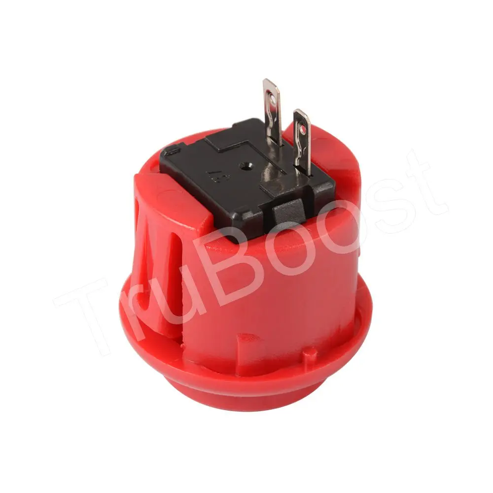 2 игрока DIY аркадный джойстик 2Pin кабель 24 мм/30 мм кнопки USB энкодер доска PC цвет ful