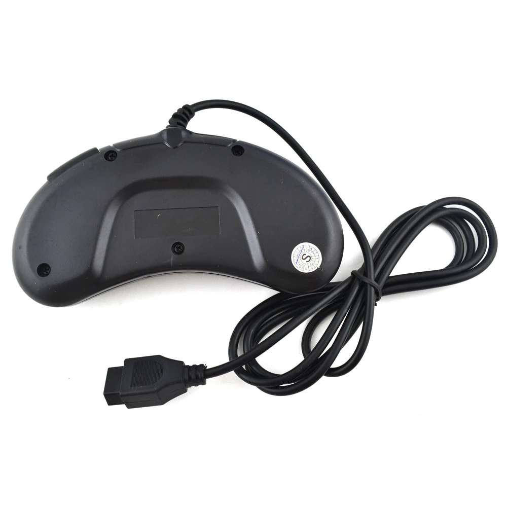 16 битный классический проводной игровой контроллер для SEGA Genesis 6 кнопочный