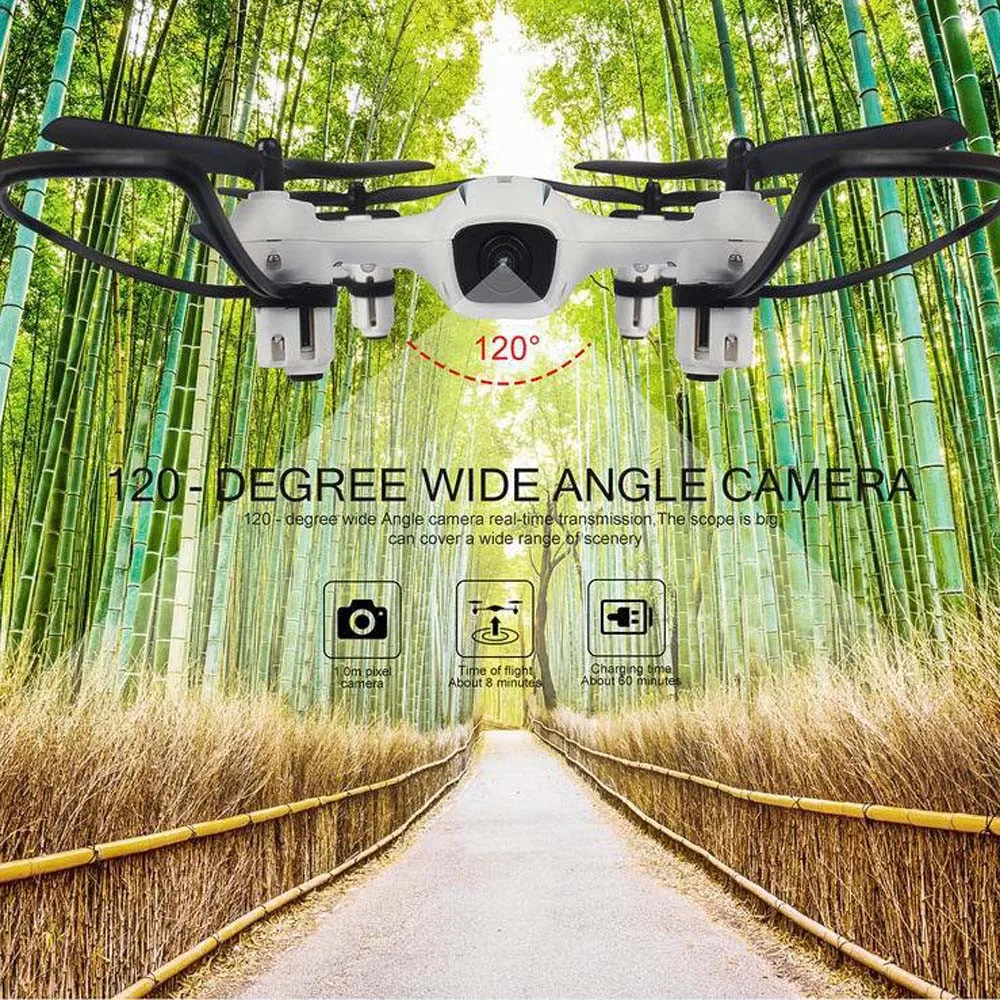 H816HW FPV-системы Дрон с 720 P 120 FOV Wi-Fi HD изображения и высота держать 2.4 г 6 оси |