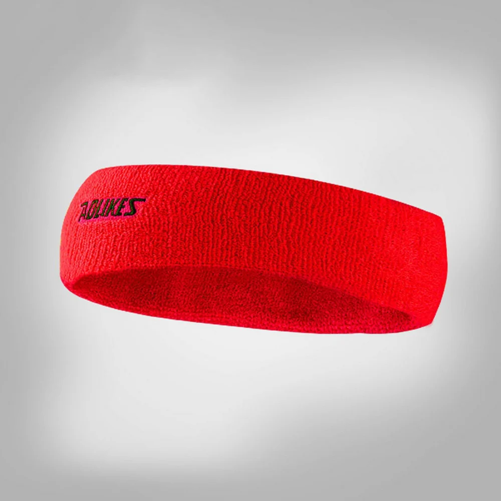 Высококачественная хлопковая повязка на голову для пота волос йоги теннисная