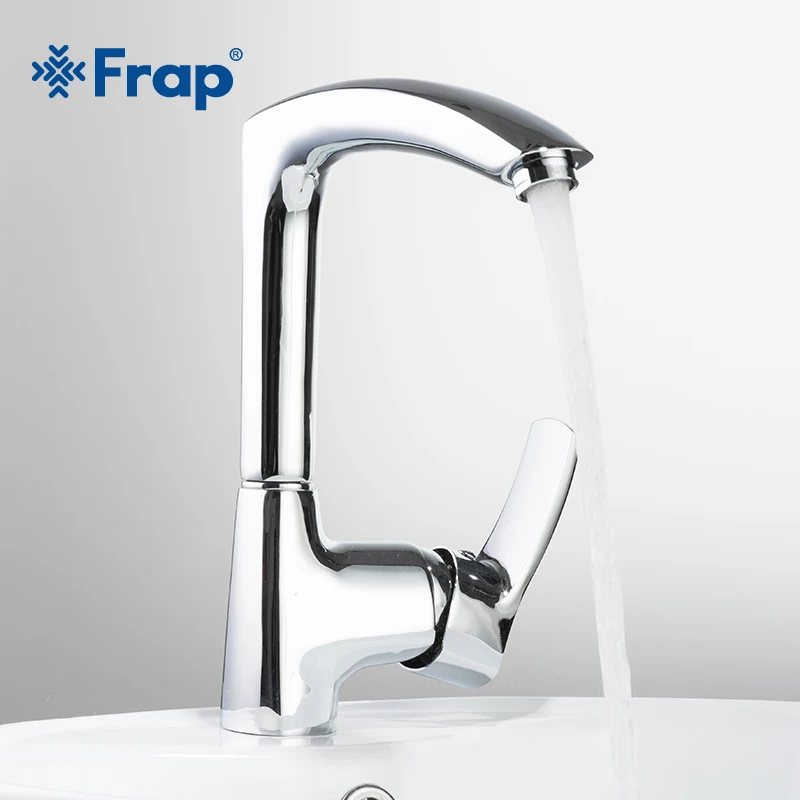 Кухонный Смеситель Frap F4070 в современном стиле для холодной и горячей воды с одной