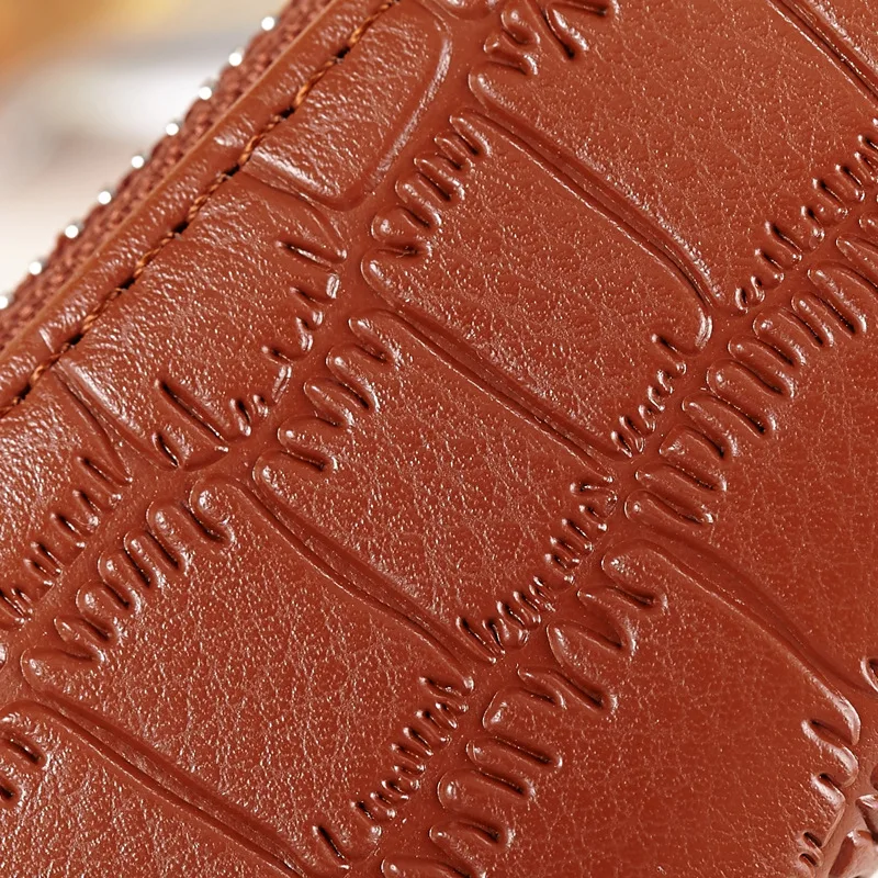 CICICUFF дешевая кожаная сумка для ключей чехол на молнии с рисунком аллигатора