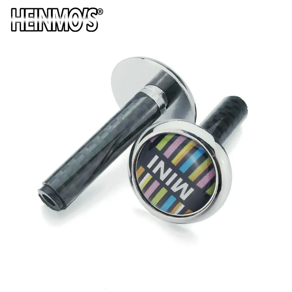 ForAllMINI Rainbow Для MINI Countryman R60 R61 для MINI R56 F56 Автомобильный Замок для межкомнатной двери наклейка на крыло для MINI Cooper Clubman Аксессуары One S - Название цвета: ForAllMINI Rainbow