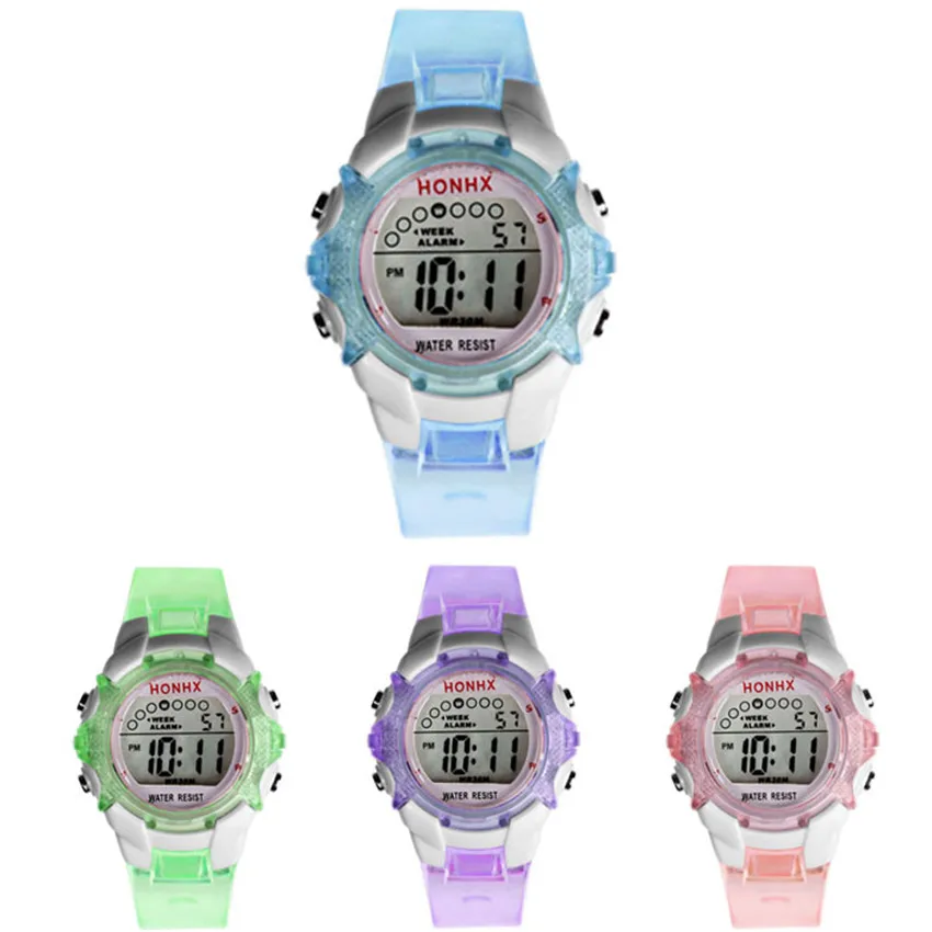 

#5001Waterproof Children Girls Digital LED Quartz Alarm Date Sports Wrist Watch relogio reloj New Arrival Freeshipping Hot Sales