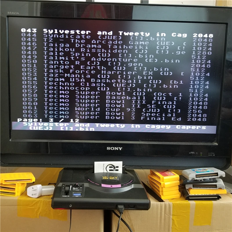 Высококачественный игровой Картридж для игровой консоли sega с 1200+ бесплатные игры для мага Драйв игровая карта edmd