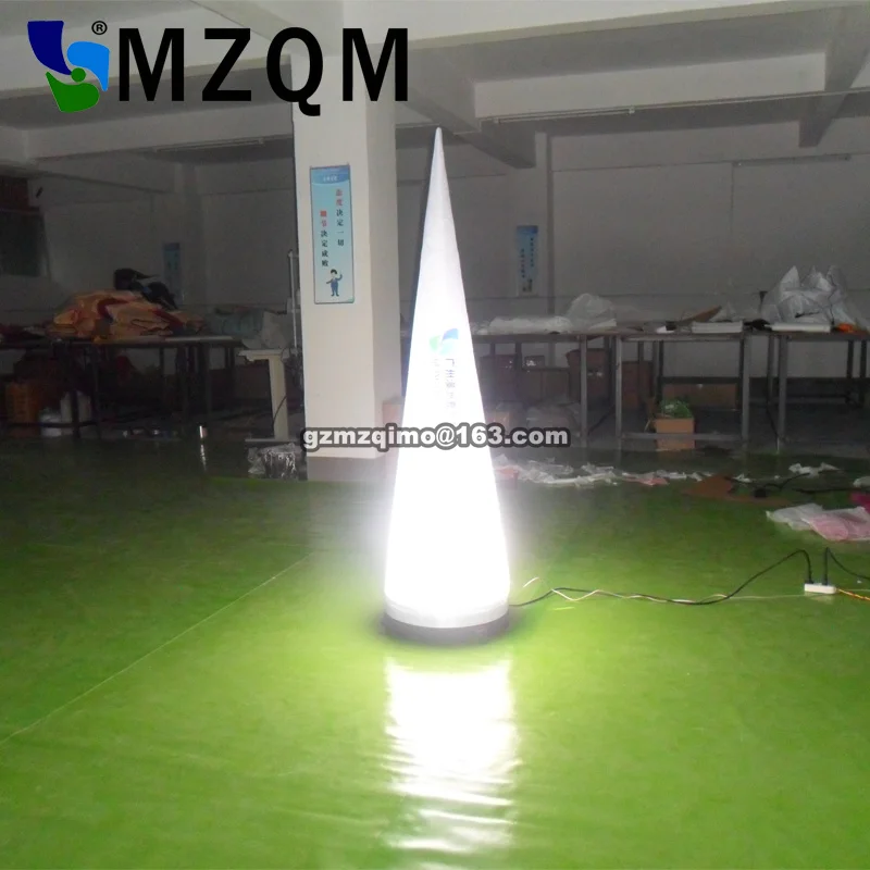 MZQM светодиодный светильник ing 2 м надувной конус для свадебной вечеринки