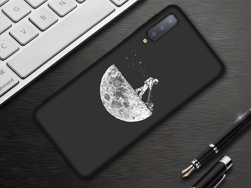 EiiMoo силиконовый чехол для телефона для samsung Galaxy A7 чехол A750F мультяшный тонкий мягкий чехол для samsung Galaxy A7