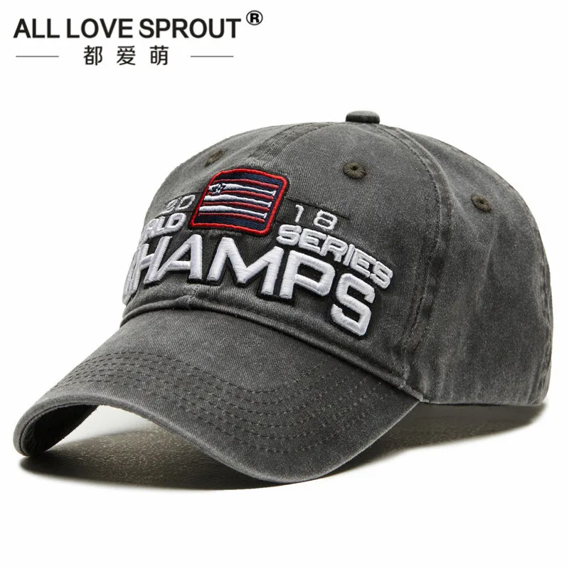 2019 мужская бейсбольная Кепка snapback кепка для мытья воды Хлопковая с вышитыми