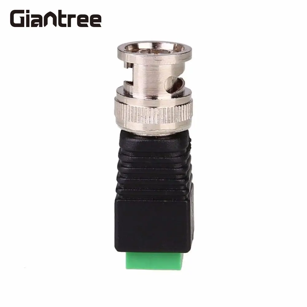 Giantree Vedio BNC коннектор IR 73 Разъем для CCTV безопасности зеленая камера наблюдения
