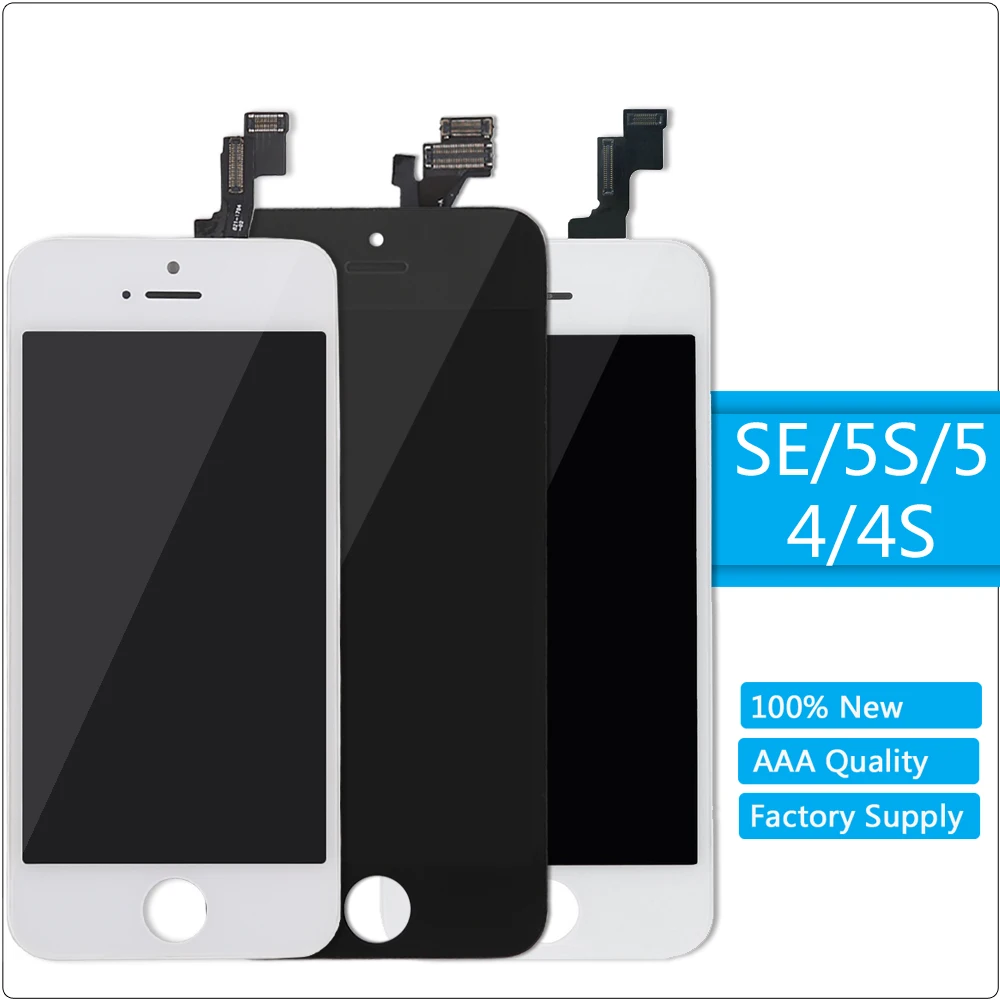 Для iPhone SE ЖК дисплей Оригинальное качество сенсорный экран дигитайзер сборка для
