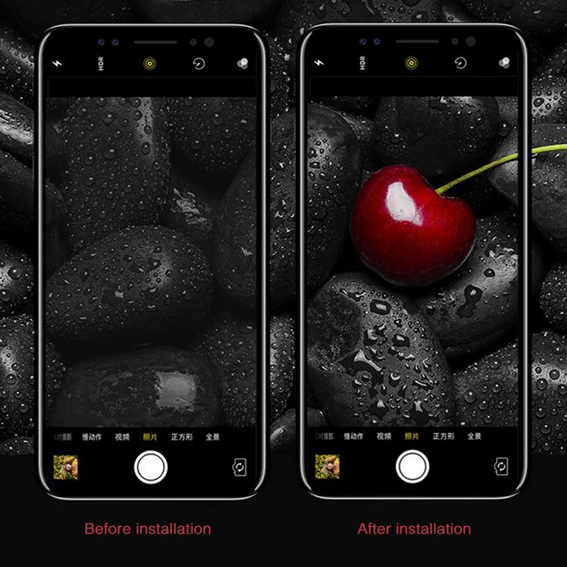 Высококачественное закаленное стекло для объектива камеры Huawei Enjoy 8e 8plus