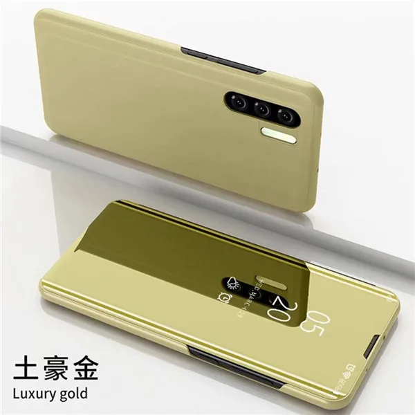 Local gold Модный умный откидной зеркальный чехол для телефона для iPhone 11 Pro MAX 7 8 6 6s Plus XS MAX XR X для samsung S8 S9 S10e Plus Note 8 9 10 Pro - Цвет: Local gold