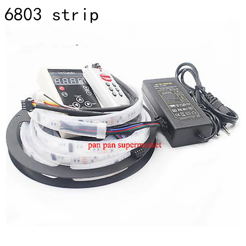 5 м RGB Мечта Волшебная Светодиодная лента DC12V 6803 IC IP67 водонепроницаемая