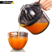 sunhanny manual citrus juicer for orange lemon handhold squeezer lime fruit press 100 original juice for child healthy life