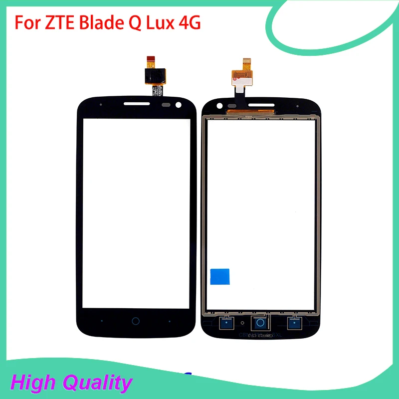 Дигитайзер сенсорного экрана для ZTE Blade Q Lux 4G стеклянная панель 100% тестирование