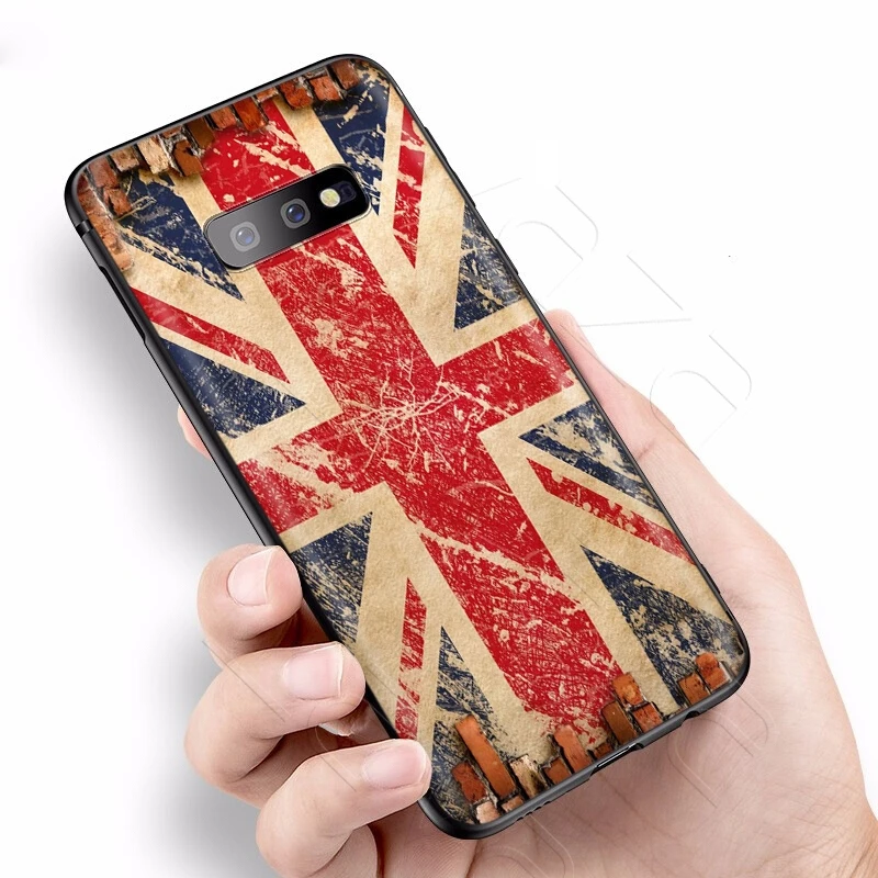 Lavaza England British English Uk Flag Case for Samsung Galaxy S6 S7 Edge J6 S8 S9 S10 Plus A3 A5 A6 A7 A8 A9 Note 8 9 |
