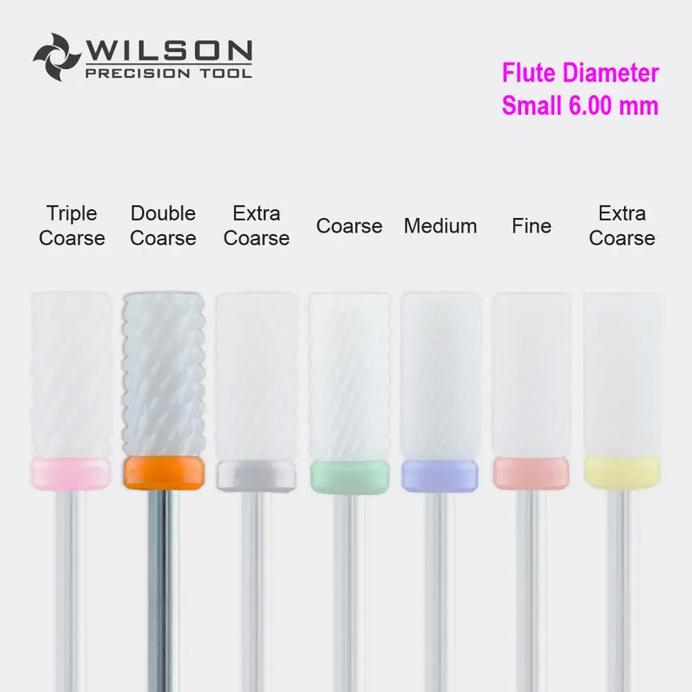 Керамические насадки для маникюрной дрели белого цвета | Красота и здоровье