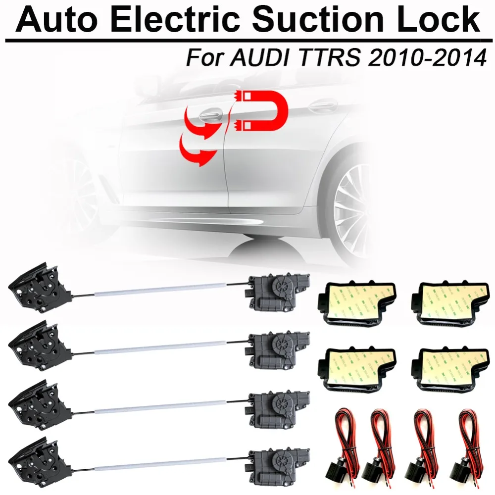 

CARBAR Smart Auto Electric Suction Door Lock for Audi TTRS 2010-2014 Automatic Soft Close Door Super Silence Car Vehicle Door