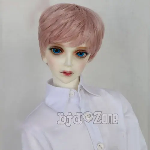 

New 1/3 22-24cm ,SD,PULLIP,BJD,SD,AA,LATI Hair Sakura Pink Short Angelic Wig