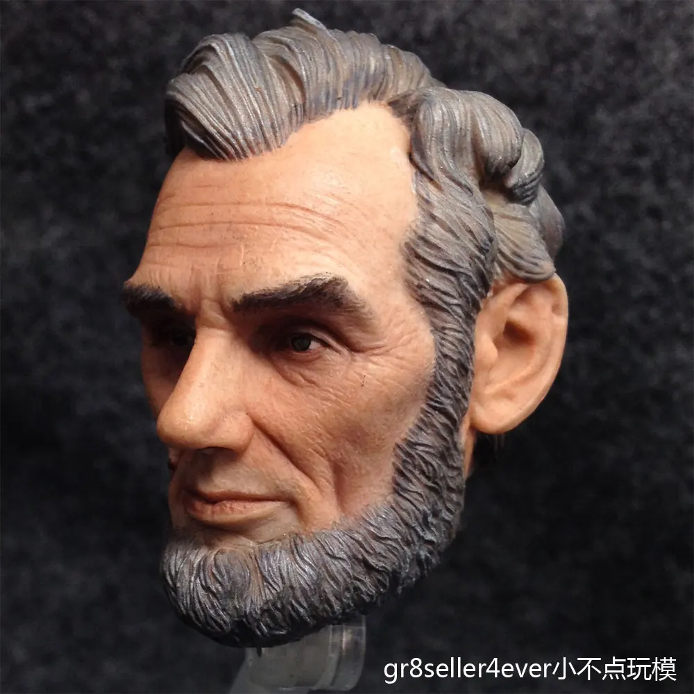 Игрушка 1/6 scale Head Sculpt Авраам Линкольн 16 президент США|head sculpt|1/6 scale1/6 head sculpt |