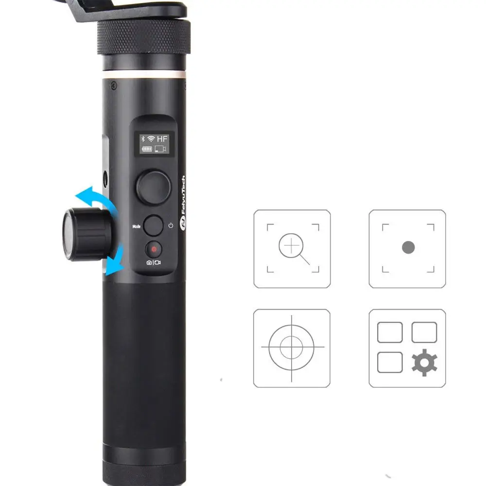 FeiyuTech Feiyu G6 плюс 3-осевой ручной шарнирный стабилизатор для камеры GoPro G6PLUS Для беззеркальных Камера карман Камера GoPro Smartphone iphone