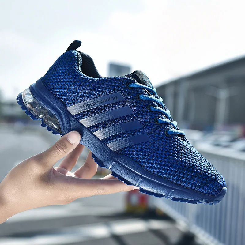 2019 Mesh Casual Shoes Men Unisex Couples Lace-up Lightweight Breathable Walking Sneakers Tenis Hombre | Обувь