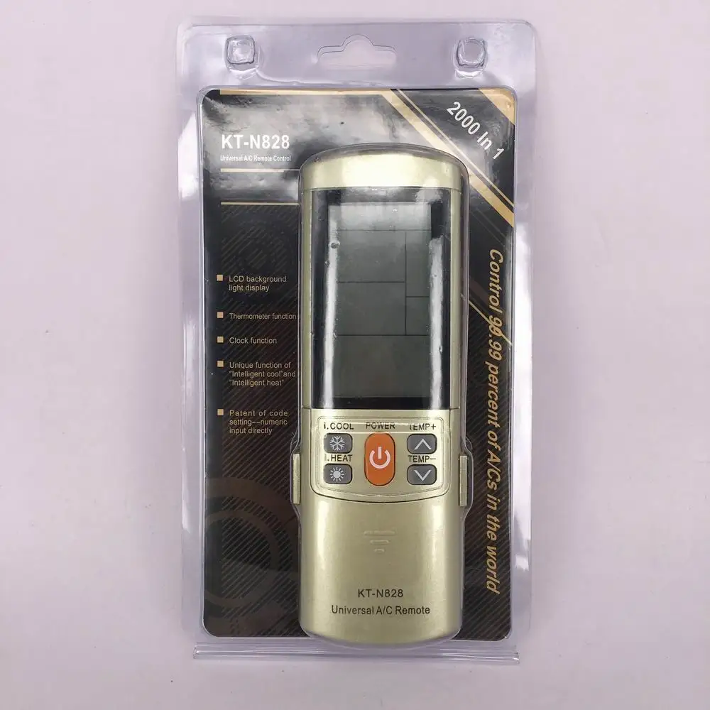 Новый для qunda Gree LG CHUNLAN kt n828 золотой Универсальный Кондиционер A/C Дистанционное