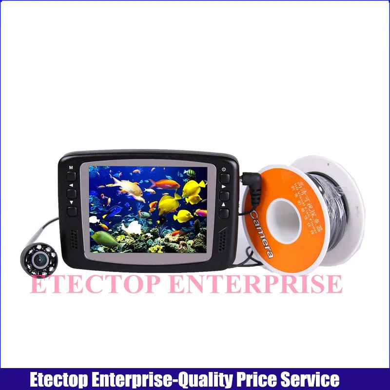 8 ИК светодиодных ламп 3 5 дюйма цветной монитор 30 м кабель рыболокатор ночное