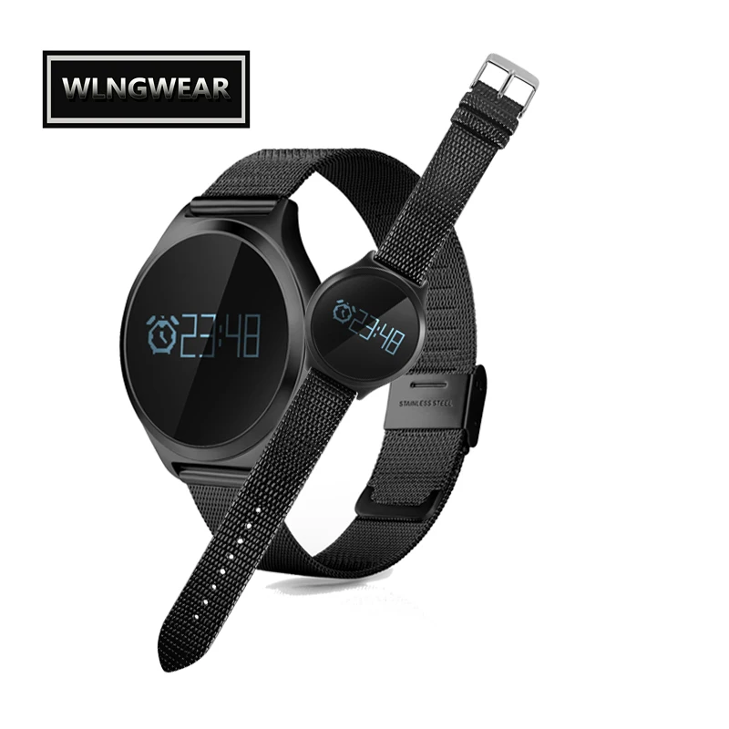 Wlngwear M7 Смарт часы с Bluetooth спортивные крови Давление жизни Водонепроницаемый