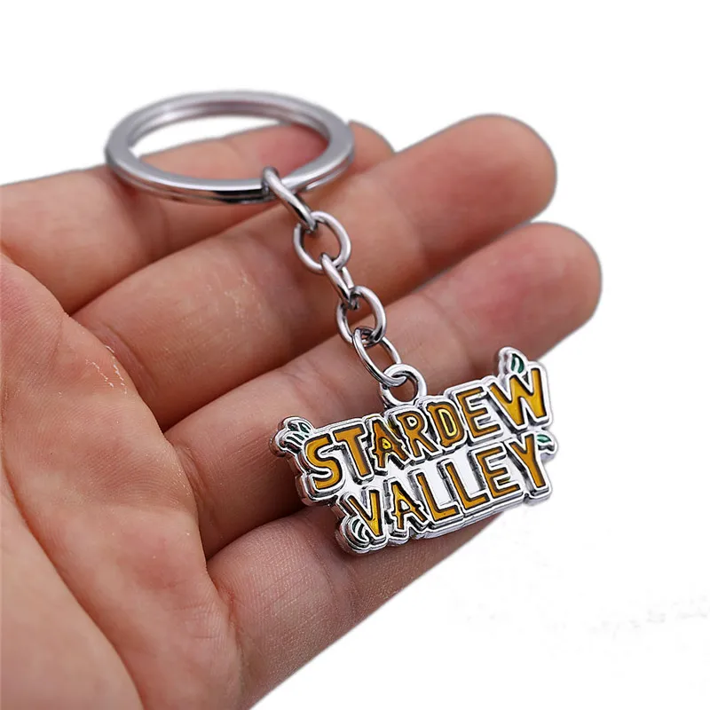 Новый брелок Stardew долина металлический с логотипом цепь подвески chaviro Kolye мужские