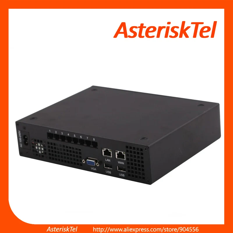 IP pbx с 4 портами FXO + FXS на основе FreePBX решение для телефонной системы Asterisk Phone PABX